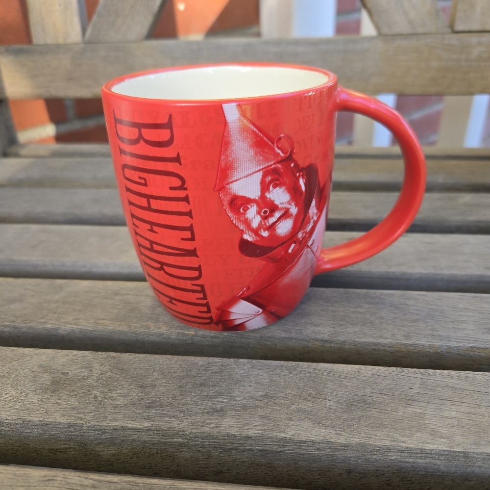 Hallmark Wizard Of Oz Red Bighearted Tin Man Mug